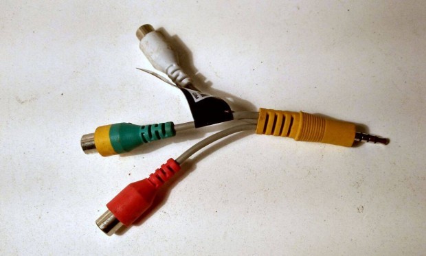 RCA Kábel (Ver.43) 12cm (teszteletlen)