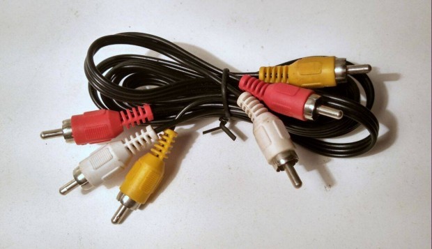 RCA Kábel (Ver.48) 120cm (teszteletlen)