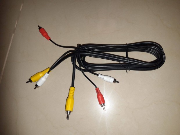 RCA M/M, 2 m audio-video kábel