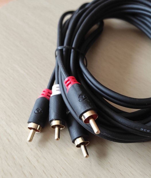 RCA sztere audio kbel 3m