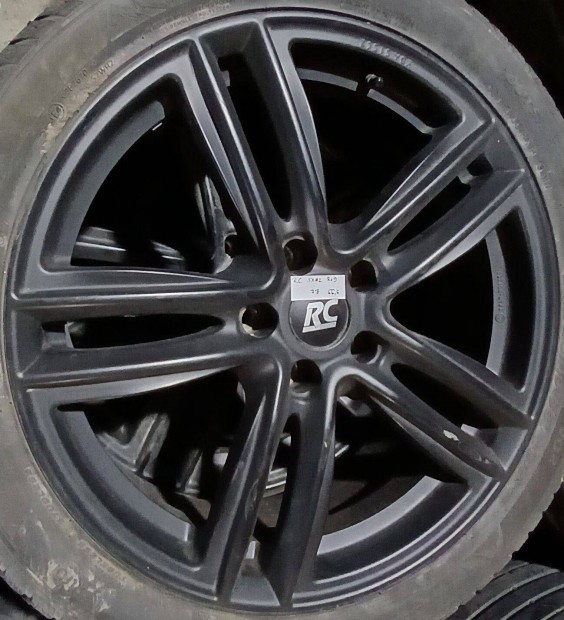 RC 5x112 R19 fekete alufelni garnitúra