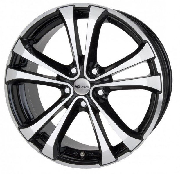 RC RC17 SGVP - Fnyes fekete polrozott 8X18 5X115 ET40 CB76,9 |