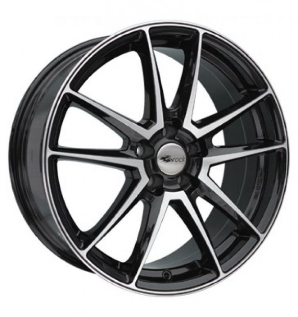 RC RC22 SGVP - Fényes fekete polírozott 6,5X15 5X114,3 ET45 CB72,6 |