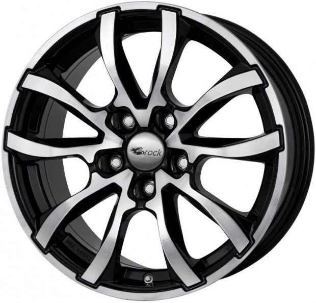 RC RC23 SGVP - Fnyes fekete polrozott 7,5X17 5X112 ET28 CB66,6 |