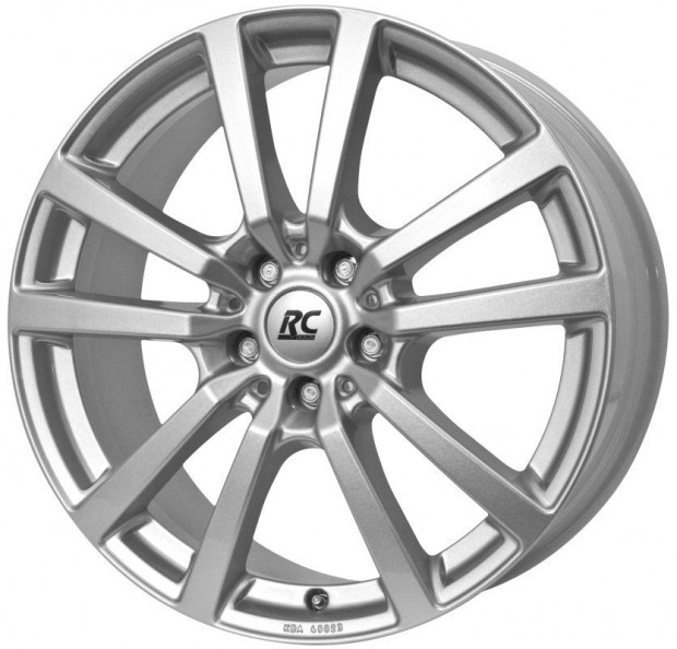RC RC25 KS - Ezüst 7,5X17 5X130 ET60 CB89,1 | alufelni |