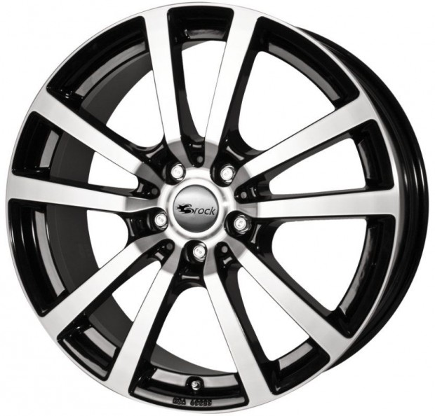 RC RC25 SGVP - Fnyes fekete polrozott 7,5X17 5X127 ET40 CB71,5 |