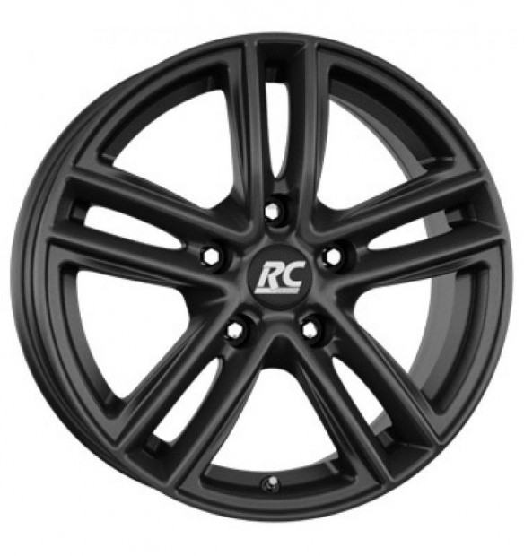 RC RC27 SKM - Vilgos matt fekete 6X15 5X100 ET35 CB57,1 | alufelni |