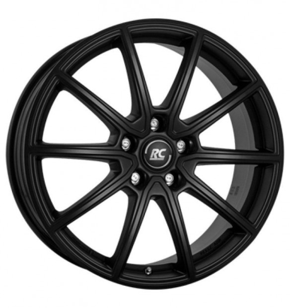 RC RC32 SBM - Szatn matt fekete 8,5X19 5X112 ET38 CB57,1 | alufelni |