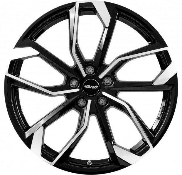 RC RC34 SGVP - Fényes fekete polírozott 6,5X17 5X112 ET38 CB57,1 |