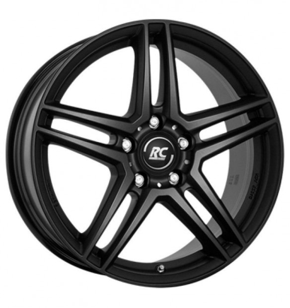 RC RCD17 SBM - Szatn matt fekete 8,5X19 5X112 ET54 CB66,6 | alufelni