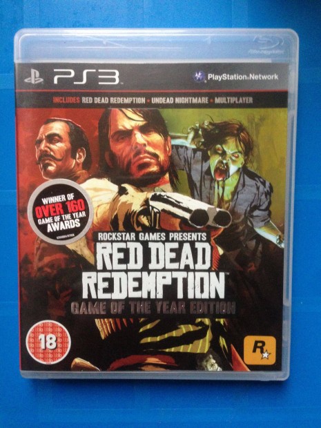 RED Dead Redemption GOTY ps3 jtk,elad,csere is