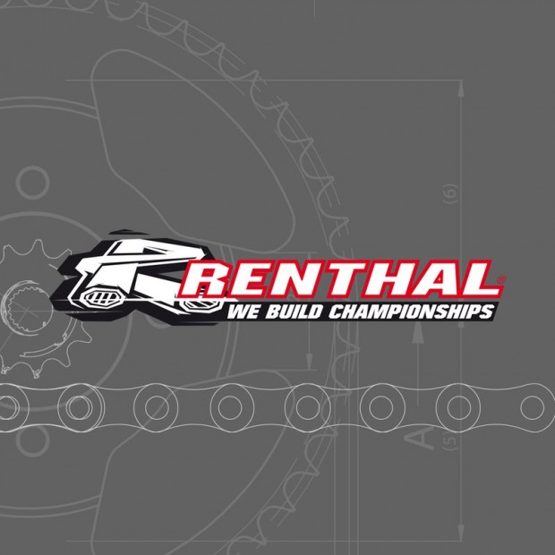 RENTHAL Lánckészlet 520R3 14/50 Megerősített - Ultra-könnyű Öntisztító