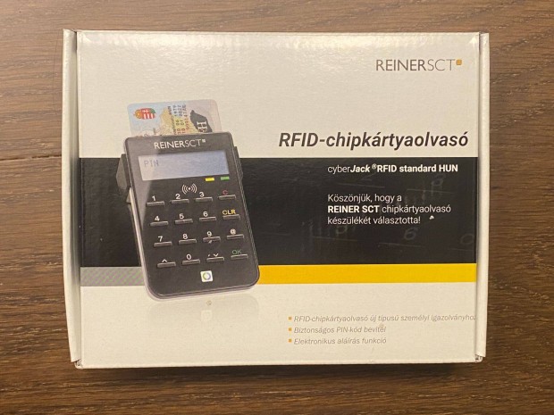 RFID e-szemlyi olvas Reiner Cyberjack -60%