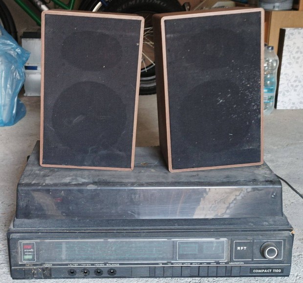RFT compact 1100 NDK retro rádió magnó lemezjátszó eladó
