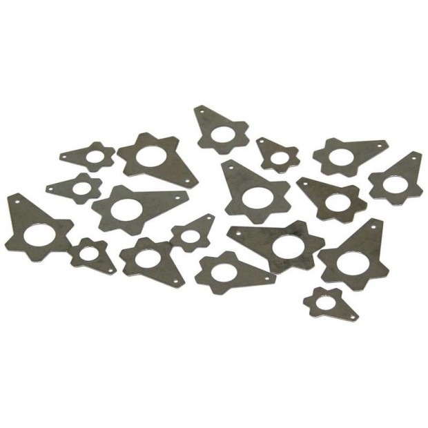 RFX M6/M8/M10 biztosítós huzal alátét készlet - 25 darabos csomag