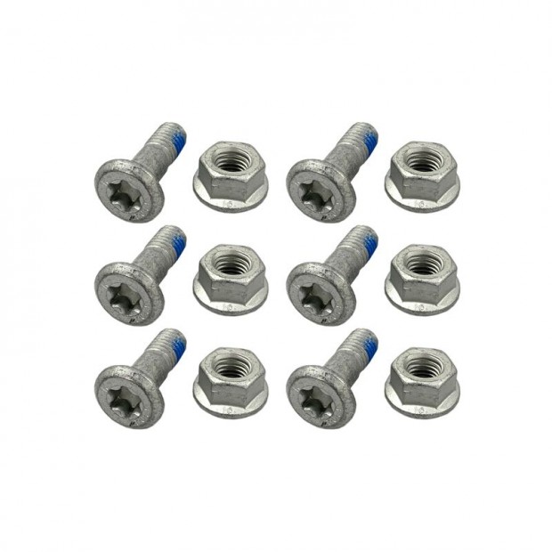 RFX Race M8 x 25mm lánckerék csavar és anya készlet - 6 db