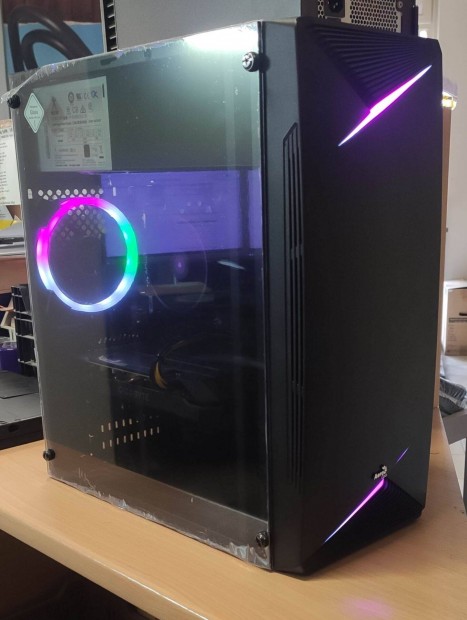 RGB AMD ryzen 4500/16GB DDR4/ Gtx 1660 6GB használt PC