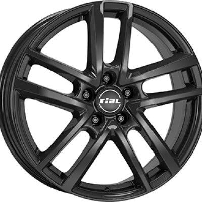 RIAL ASTORGA Fényes fekete 7,5X18 5X108 ET45 CB63,4 | alufelni |