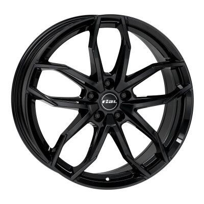 RIAL LUCCA Fényes fekete 8X18 5X114,3 ET50 CB67,1 | alufelni |