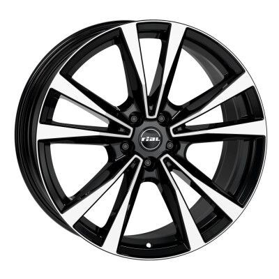 RIAL M12 Fnyes fekete Polrozott 9X19 5X112 ET49 CB66,5 | alufelni |