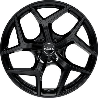RIAL Salento Fényes fekete 8X18 5X108 ET45 CB70,1 | alufelni |