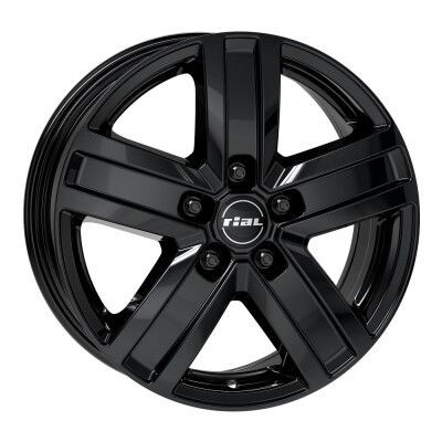 RIAL TRANSPORTER Fényes fekete 6X15 5X130 ET68 CB84,1 | alufelni |
