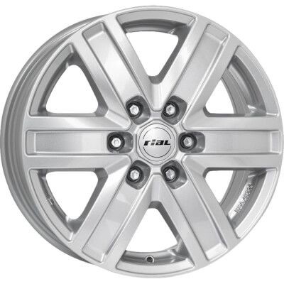 RIAL Transporter Fényes ezüst 7X17 6X139,7 ET57 CB92,4 | alufelni |