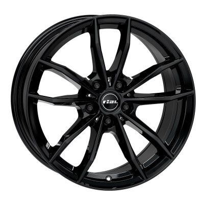 RIAL X12 Fényes fekete 7X16 5X112 ET52 CB66,5 | alufelni |