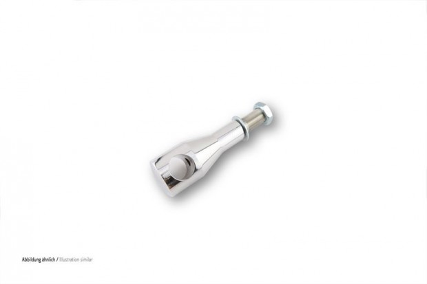 RITZ alumínium emelő Big Bone, polírozott, 150 mm, 1 1/4 hüvelyk, kábe