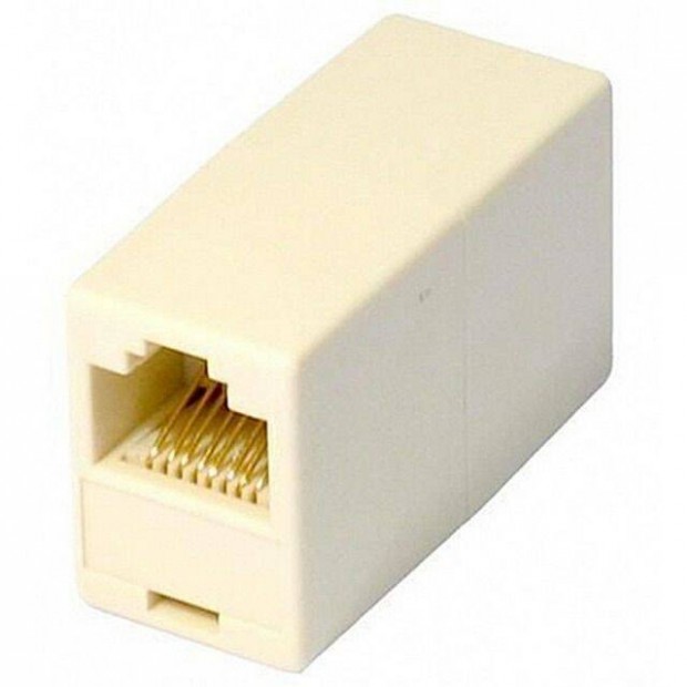 RJ45 UTP Ethernet csatlakoz told adapter (anya-anya)