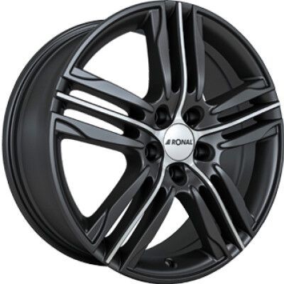 RONAL R57 Tompa fekete Polírozott 7,5X19 5X105 ET40 CB56,6 | alufelni