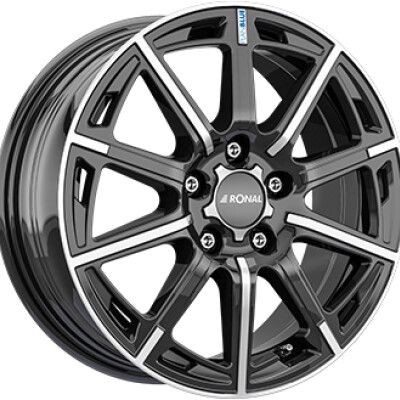 RONAL R60 Fényes fekete Polírozott 6,5X16 5X110 ET40 CB65 | alufelni |