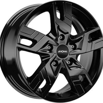 RONAL R64 Fnyes fekete 7X17 5X118 ET60 CB71,1 | alufelni |