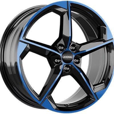 RONAL R66 Black kék 8,5X20 5X112 ET45 CB76 | alufelni |