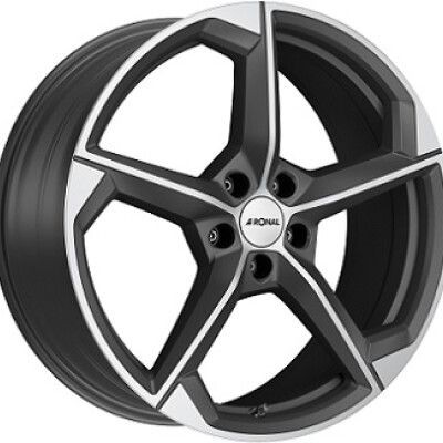 RONAL R66 Sötét antracit Polírozott 8,5X20 5X108 ET50 CB76 | alufelni