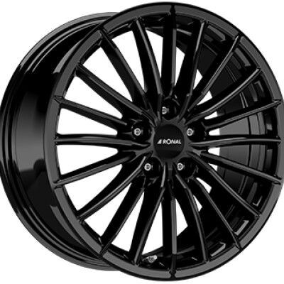 RONAL R68 Fényes fekete 8X18 5X112 ET57 CB66,5 | alufelni |