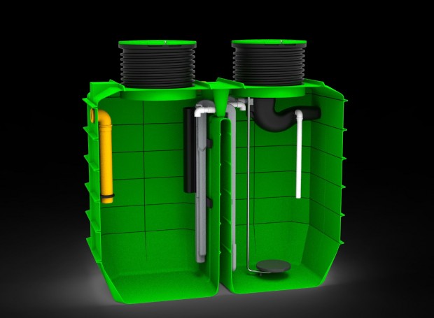 ROTO -2 - 5 PE EcoBox lakossgi szennyvztisztt