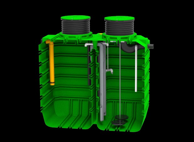 ROTO -6 - 9 PE EcoBox lakossgi szennyvztisztt