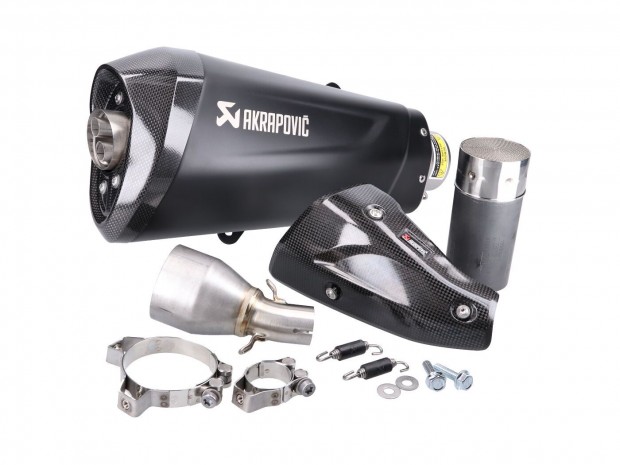 ROTO -Kipufog Akrapovic Slip-On hangtompt Vespa GTS, GTV 300 Euro5