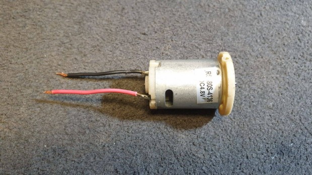 RS380S DC 4,8V villanymotor elad