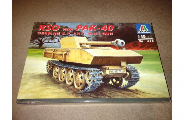 RSO with PAK 40 Italeri modell