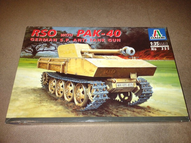 RSO with PAK 40 Italeri modell