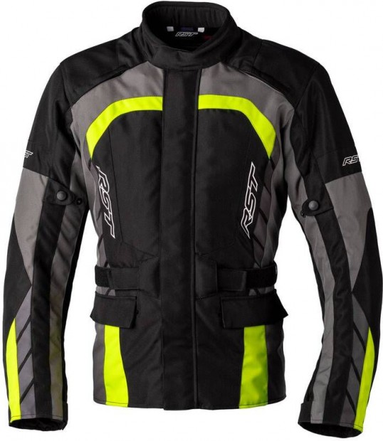 RST Alpha 5 CE Textil Dzseki - Fekete/Neonsrga Mret S