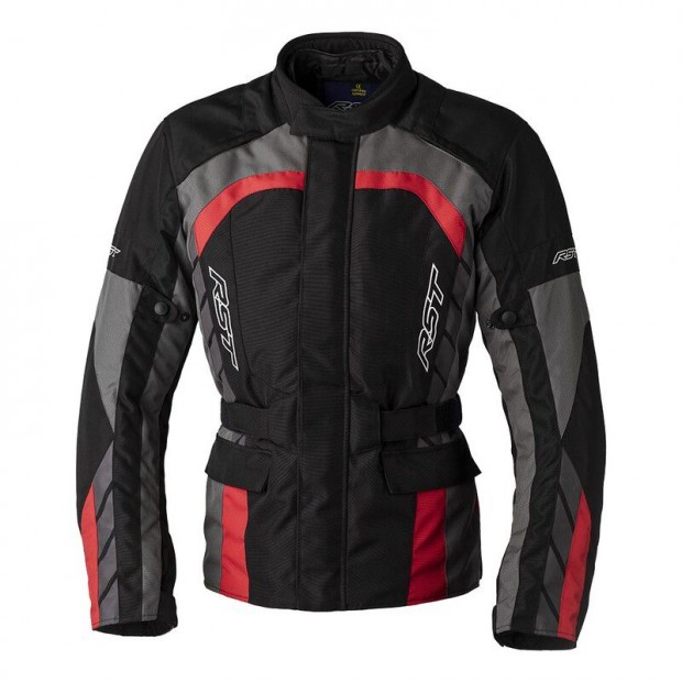 RST Alpha 5 CE Textil Dzseki - Fekete/Piros Mret M