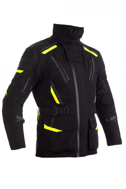 RST Pathfinder Textil Dzseki - Fekete/Neon Sárga XL méretben