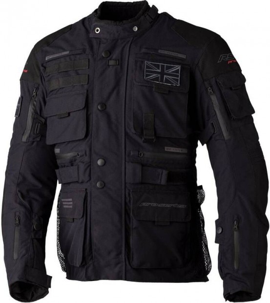 RST Pro Series Ambush CE Textil Dzseki - Fekete/Fekete Mret 3XL