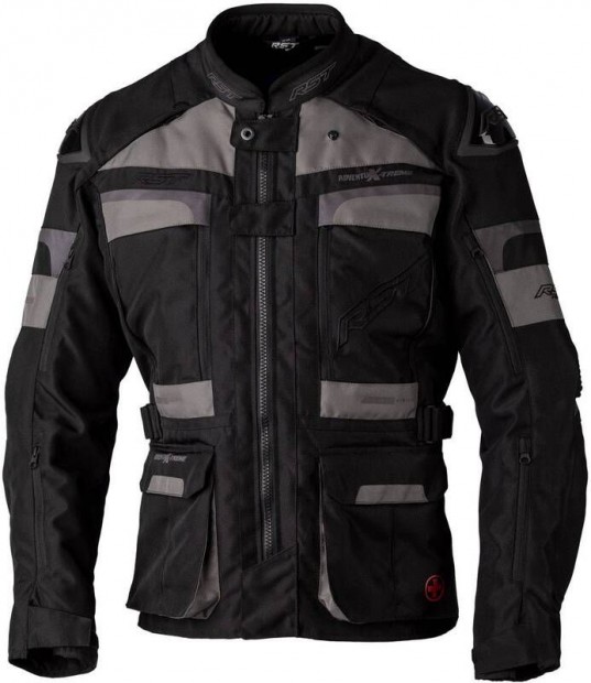 RST Race Dept Adventure X-Treme CE textil dzseki - Fekete/Szürke/Feket