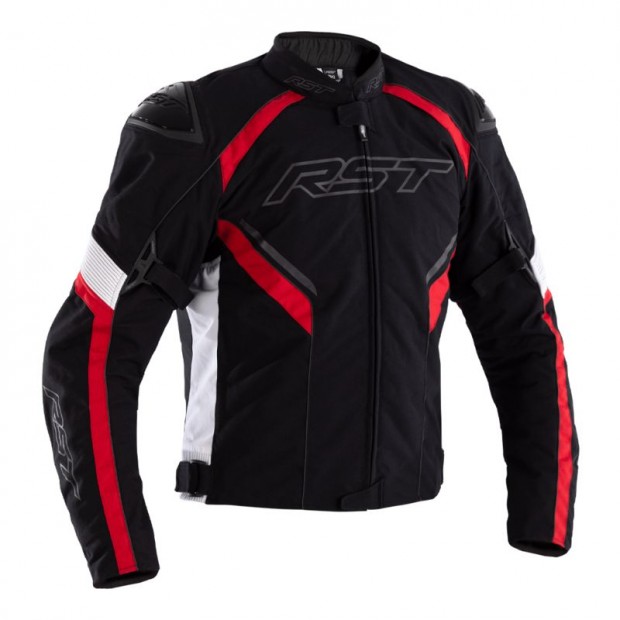 RST Sabre CE textil dzseki - fekete/fehér/piros XL méretben