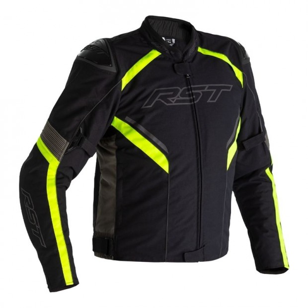RST Sabre Légzsákos Dzseki Textil - Fekete/Szürke/Neon Sárga Méret 2XL