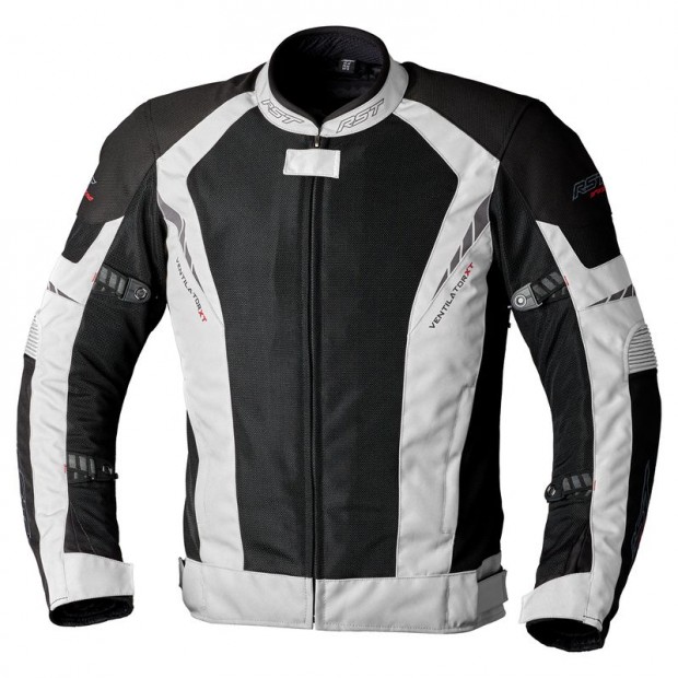 RST textil dzseki Ventilator-XT CE frfi - Fekete/Ezst